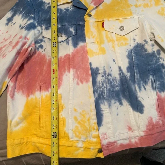 LEVI NWOT Tye Dyed Jacket Men’s - Unisex - Picture 7 of 10